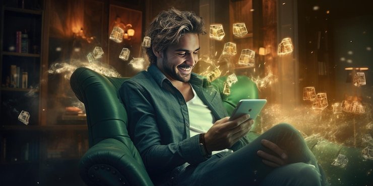Pengguna antusias menikmati permainan mobile di platform hiburan cm88bets